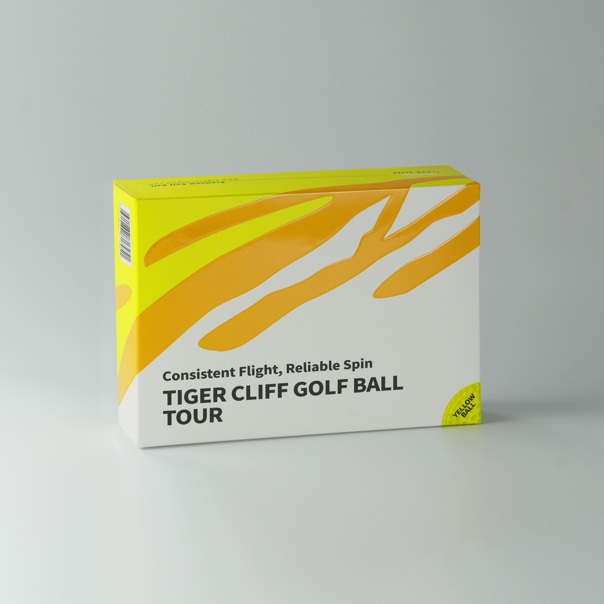 Tour Yellow - 3 PC Surlyn 75 Compression