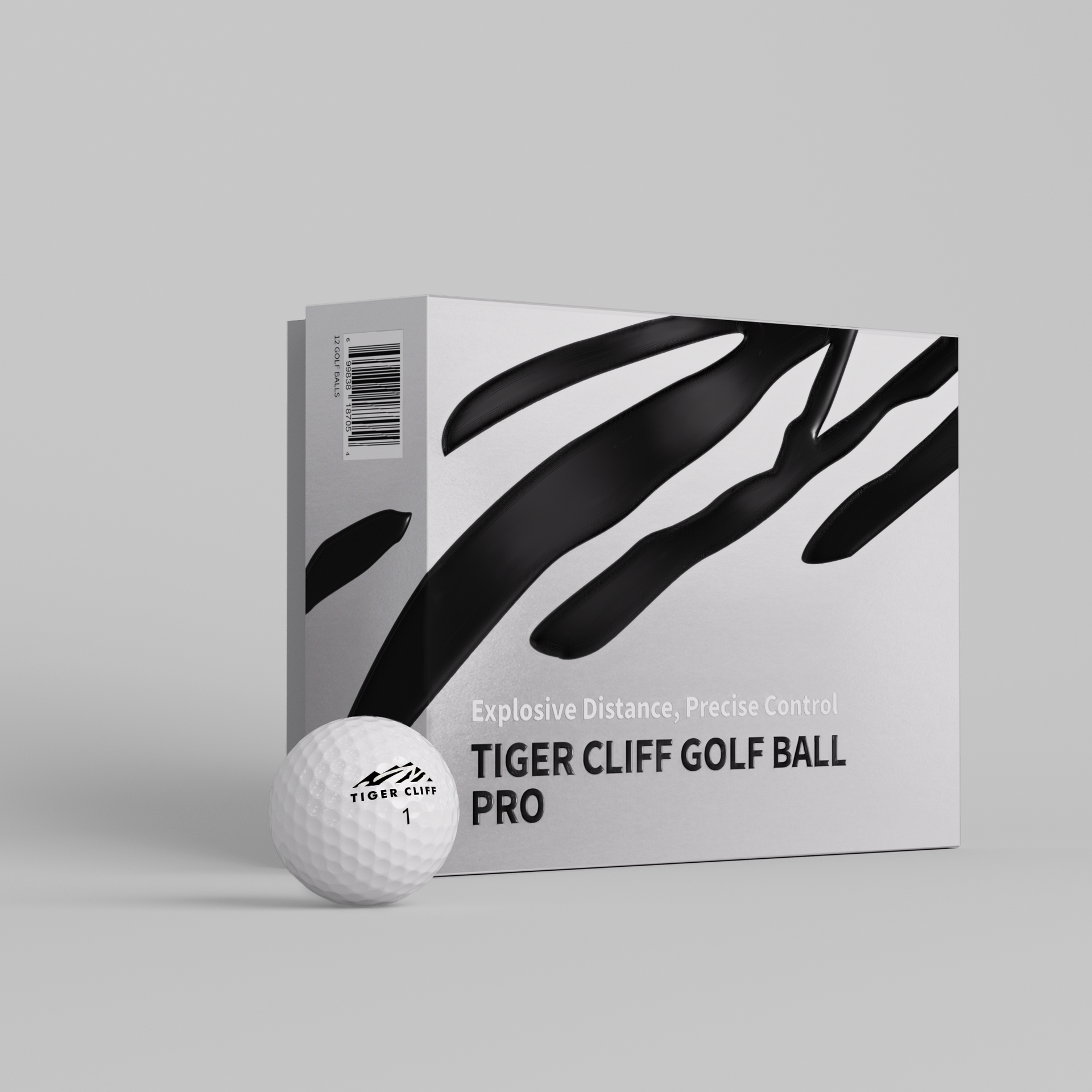 Tiger Cliff Golf - Pro: 3-pc Urethane Premium Ball