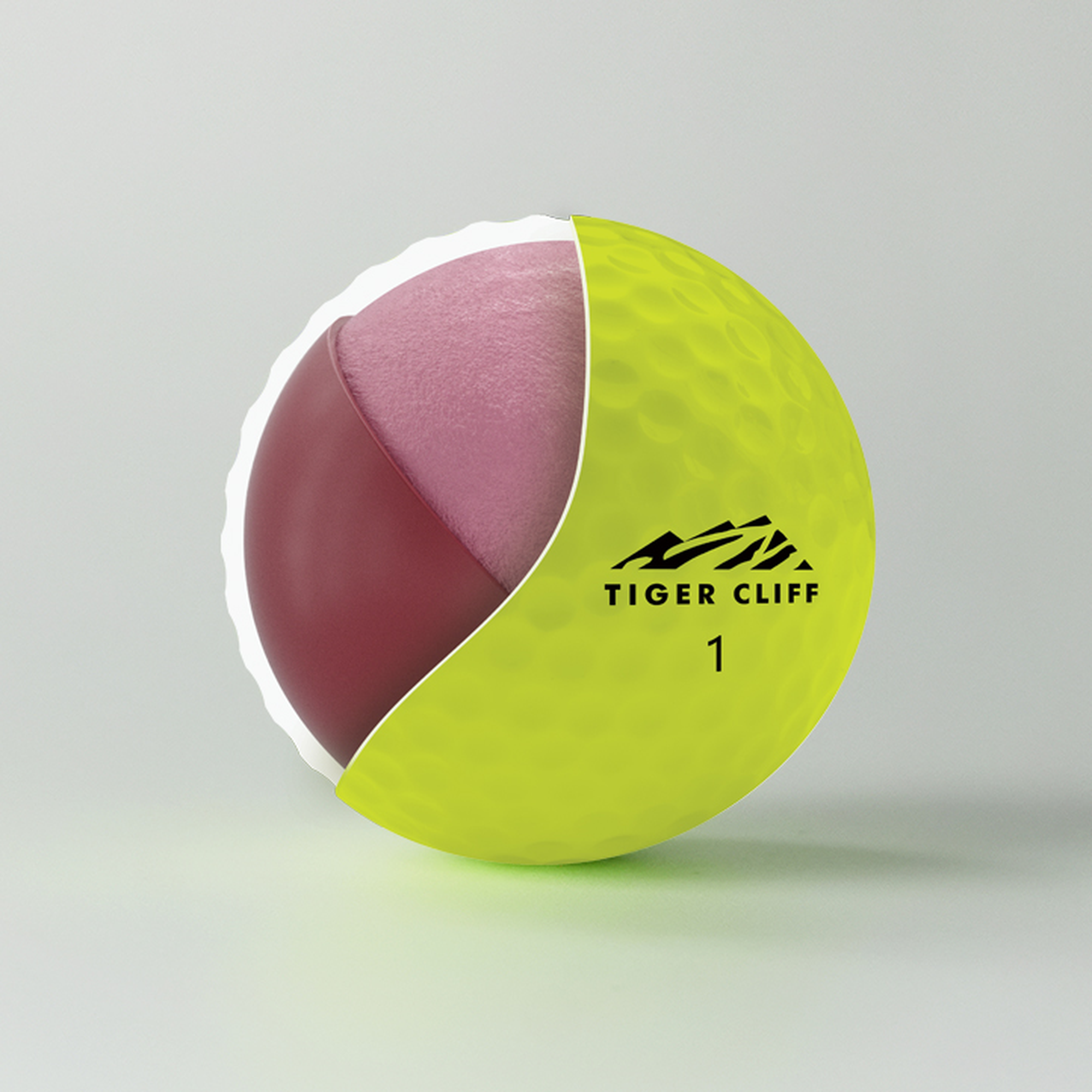 Tour Yellow - 3 PC Surlyn 75 Compression
